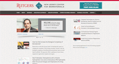 Desktop Screenshot of njbiomaterials.org